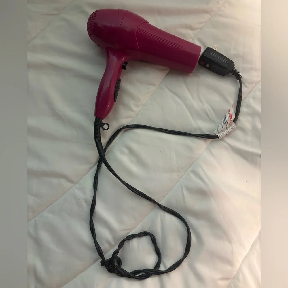 Pink Hair Dryer unbranded- tested and works